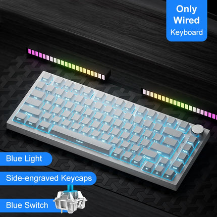 K820Pro Mechanical Gaming Keyboard – Wireless, Hot-Swap & Knob