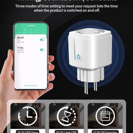 TUYA Smart Plug – WiFi/Zigbee 16A