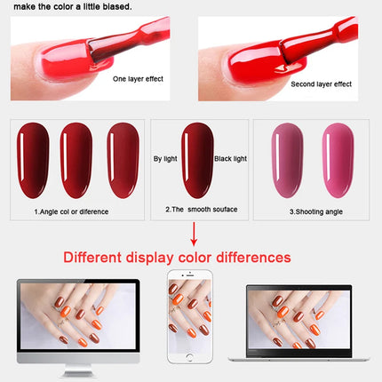 Gel Nail Polish Kit with UV Lamp & Electric Nail Drill – Complete Manicure Set
