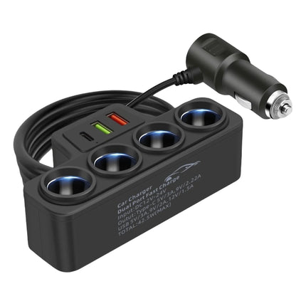 120W Car Phone Charger Cigarette Lighter Adapter PD 3.1A