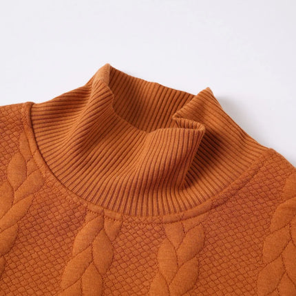 Men’s Jacquard Turtleneck Sweater
