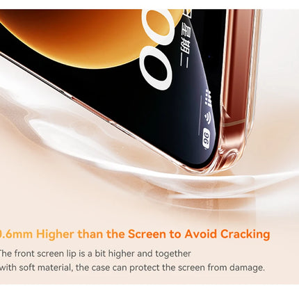 DIBELLAY Magnetic Clear Case for iPhone 17/16/15/14/13 Pro Max (MagSafe Compatible)