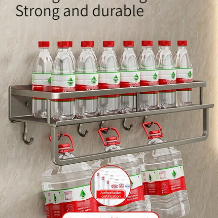 Aluminum Bathroom Wall Rack