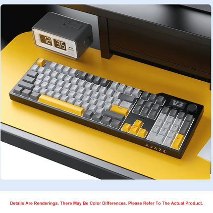 AJAZZ AK35I MAX Keyboard – Tri-Mode & Hot-Swap