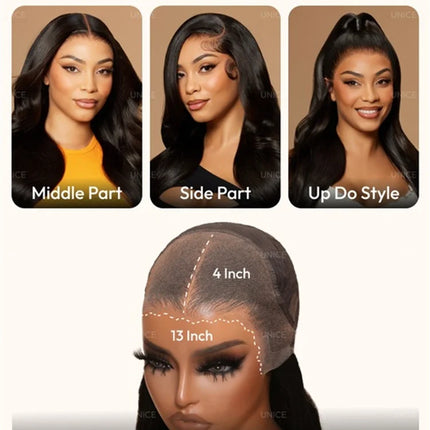 Beautyforever Curly Wig – 180% Density, Glueless 13x4