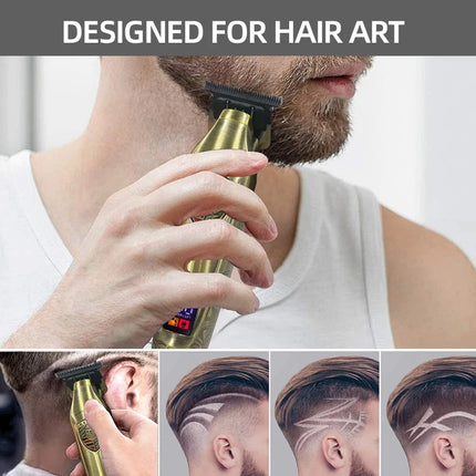 Hair Clippers Set Cordless USB Rechargeable Electric Barber