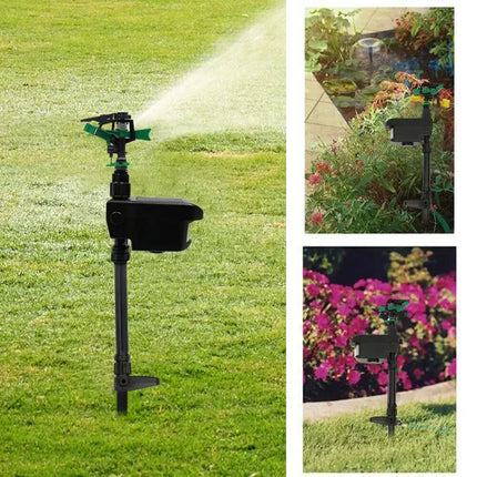 Solar Motion Activated Animal Repeller Sprinkler