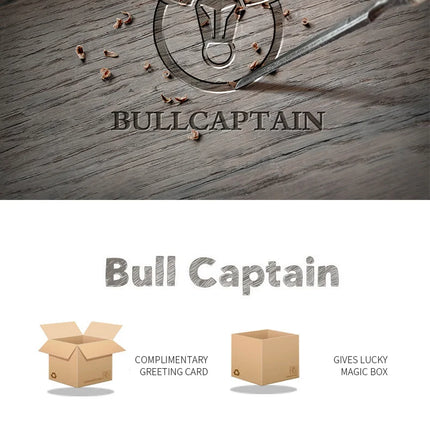 BULLCAPTAIN Men's Genuine Leather Chest Bag Casual Retro 7.9-inch Mobile Phone Bag Multifunctional Anti-Theft Crossbody Bag