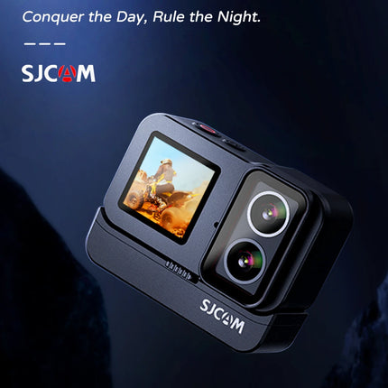 DIBELLAY SJCAM SJ20 4K Dual-Lens Action Camera – Anti-Shake, Waterproof, 5G WiFi, Touch Screen, Motion Detection