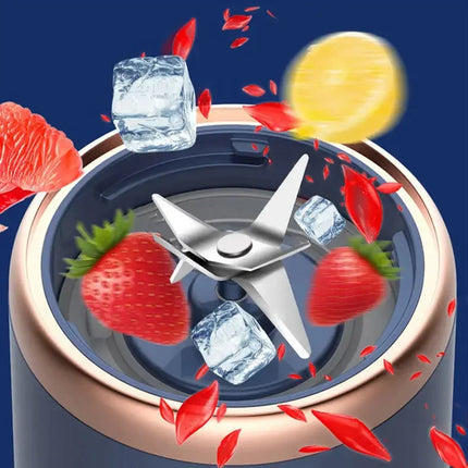 Mini Portable Juicer – USB Rechargeable Fruit Blender