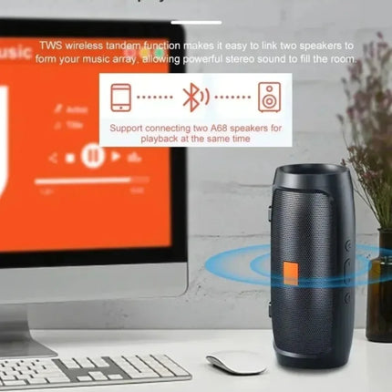 XIKCU Portable Dual Bluetooth Speaker