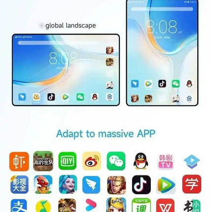 2025 Pad Air Pro 12" Android 14 Tablet – 22GB RAM, 2TB ROM