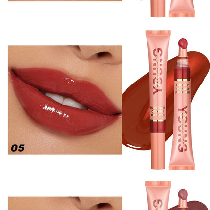 YOUNG VISION – 6 Couleurs Gloss Liquide Éclat & Hydratation