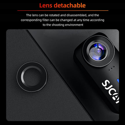 DIBELLAY SJCAM C110+ 4K 30FPS Action Camera – WiFi, 6-Axis Stabilization, IP65 Waterproof