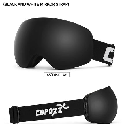 Frameless Anti-Fog Ski Goggles UV400 for Men & Women