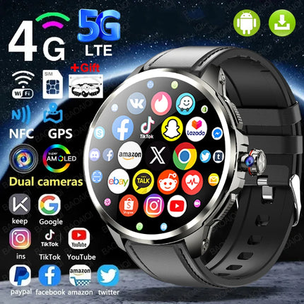 4G AMOLED Smart Watch