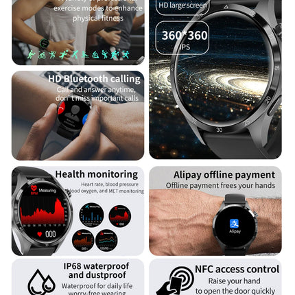 Smart Watch Men Bluetooth Call GPS