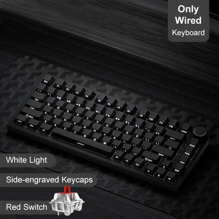 K820Pro Mechanical Gaming Keyboard – Wireless, Hot-Swap & Knob