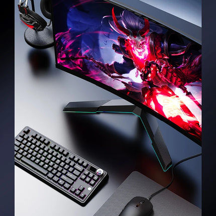 AJAZZ NJ07 Tri-Mode Gaming Mouse – 12800 DPI, Wireless & Wired