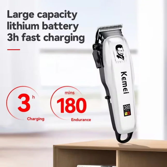 Hair Clipper Kemei USB Charging