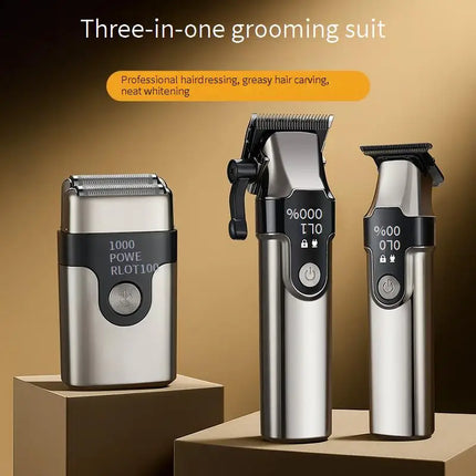 3-in-1 Professional Hair Clipper Kit