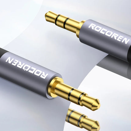 DIBELLAY Rocoren 3.5mm Aux Cable – Male to Male, 5M for Phone, Headphone, Car & Speaker