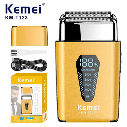 Kemei KM-T123 Beard Trimmer – Electric Hair & Beard Shaver