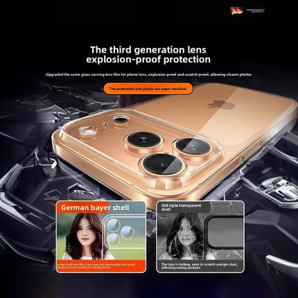 Dibellay DIVI Soft Clear TPU Case – Shockproof Silicone for iPhone 11–17