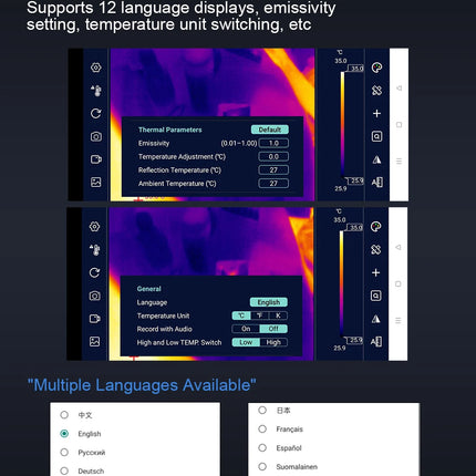 TOOLTOP T7 Thermal Imager 256×192 Android Type-C 25Hz