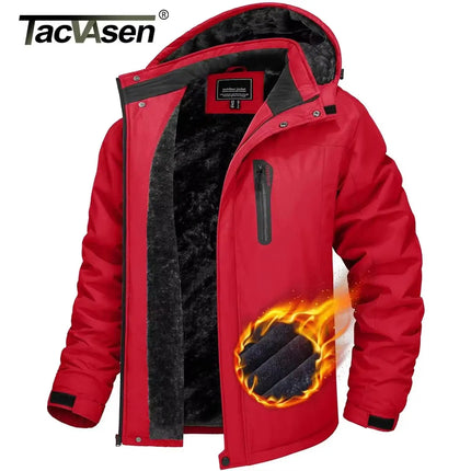 TACVASEN Waterproof Fleece Jacket