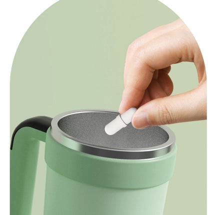 DIBELLAY – Tasse Magnétique Auto-Mélangeuse Rechargeable en Acier Inoxydable