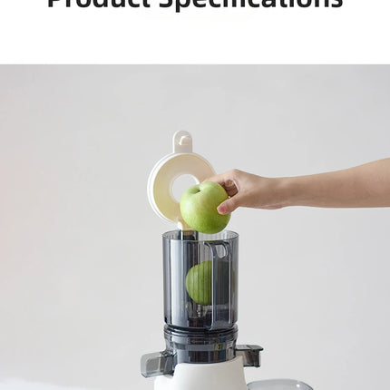 304 Stainless Steel Slow Juicer – Fresh Juice, Easy Clean & Automatic Extraction