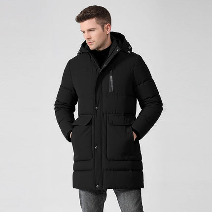 Men’s Fleece Hooded Parka