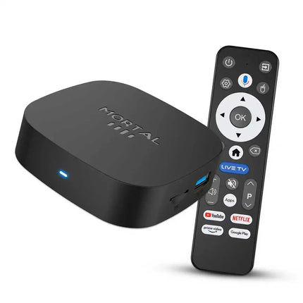 Boîtier de télévision intelligente Android 16 8K WiFi 6 – 8 Go de RAM + 128 Go