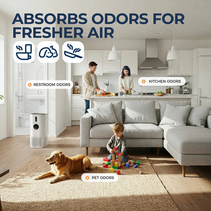 H13 HEPA Air Purifier & Humidifier – Allergy & Pet Friendly