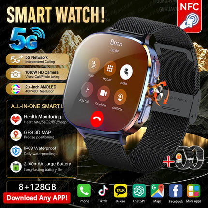 5G/4G Smart Watch with Video Call