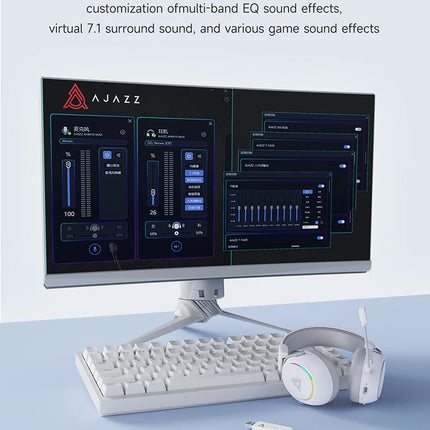 AJAZZ AHM10MAX Headphones – Wireless & Noise Cancelling