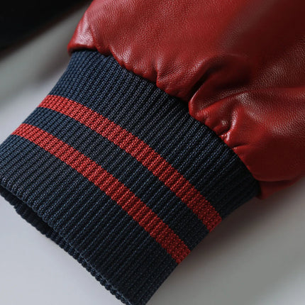 Winter New Leather Jackets Man