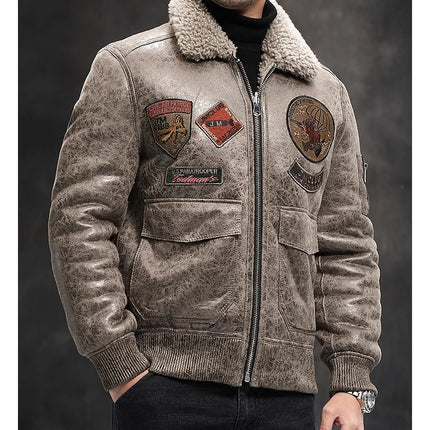 DIBELLAY Men's  Jacket Short Bomber Coat