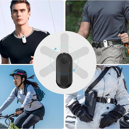 Dibellay 4K Magnetic Body Cam – Smart Wireless Action Camera