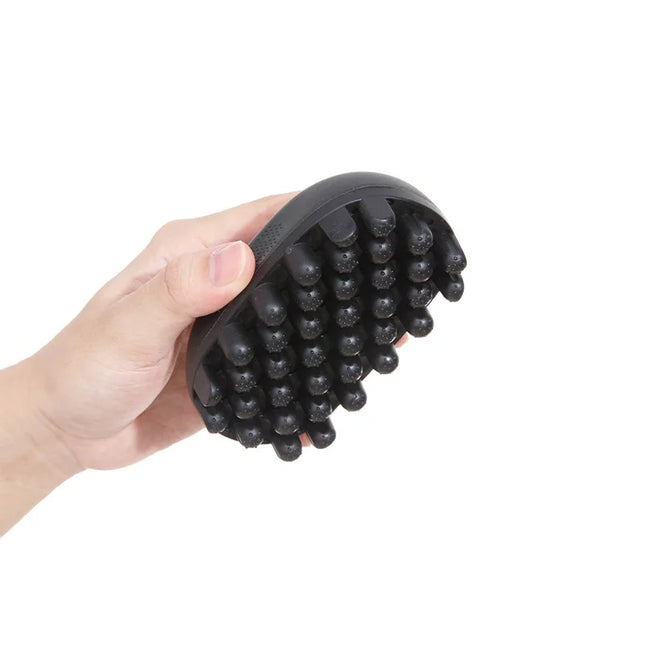 Silicone Magic Twist Hair Brush Portable Easy-Rinse Durable Unisex Hair