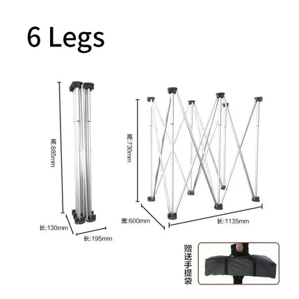 800KG Folding Stainless Steel Workstand