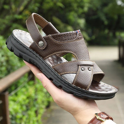 Men Leather Sandals