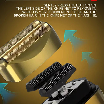 3 in 1 Kemei Original Hair Clipper Kit for Men,Electric Shaver,Hair