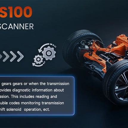 DS100 OBD2 Car Diagnostic Tools Auto 4 System Code Reader ABS EPB BMS ETS Gear Oil SAS Reset ODB OBD 2 Automotive Scanner