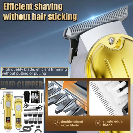 Men's Professional Hair Clipper Set