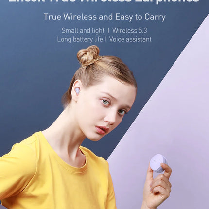 DIBELLAY Bowie WM01 TWS Bluetooth 5.3 Wireless Earbuds for iOS & Android”