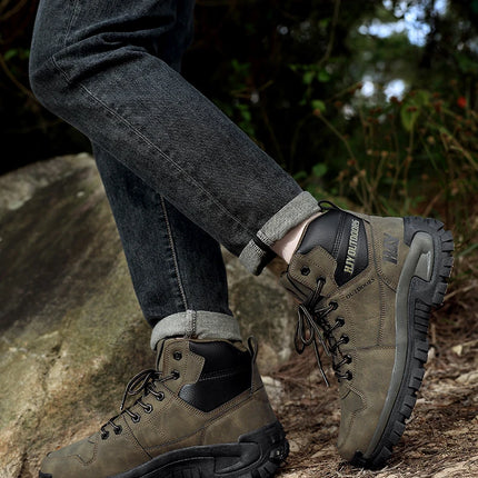 Men’s Leather Combat Boots