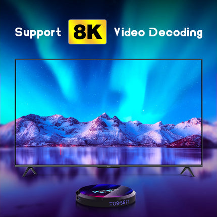 H96 Max RK3528 Android 13 TV Box – 4GB/64GB, 8K, WiFi 6