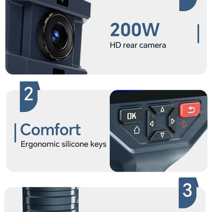 DIBELLAY NOYAFA NF-526E Infrared Thermal Imager – 256×192, Handheld Industrial Thermometer for Floor Heating & Repairs